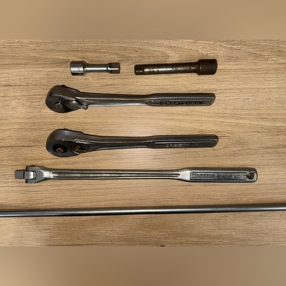 CRAFTSMAN Assorted Rackets/Extensions/Breaker bar tool set bundle. - Picture 4 of 7